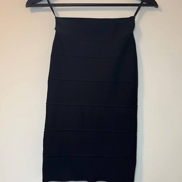 Midi Bandage Skirt in Black - Picture 4 of 5